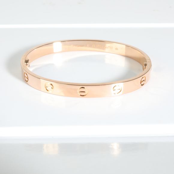 CARTIER Love Bracelet in 18k Rose Gold - Picture 6 of 6